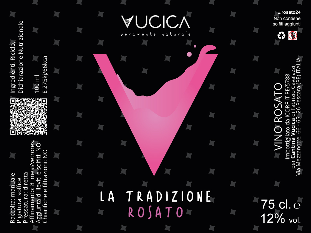 Etichetta La Tradizione — Rosato 2024