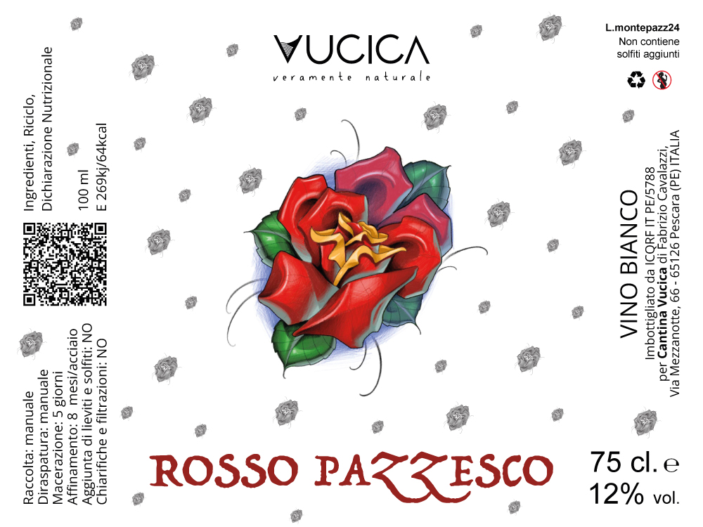 Label — Rosso Pazzesco 2024